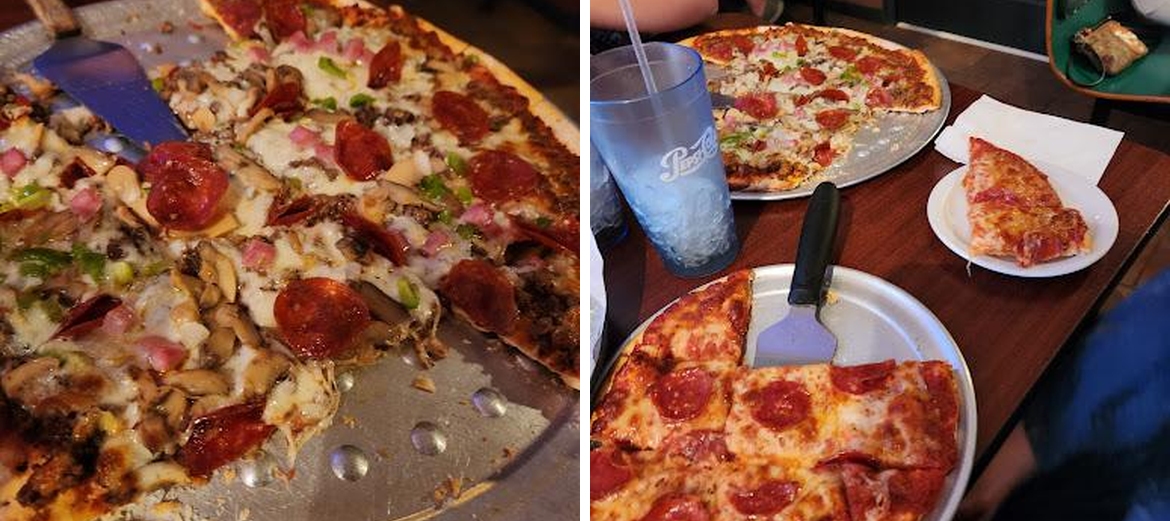 Dave's Pizza Menu
